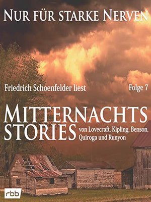 cover image of Mitternachtsstories von Lovecraft, Kipling, Benson, Quiroga, Runyon